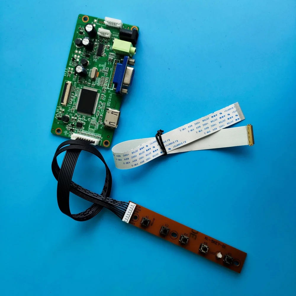

Kit for CLAA133WB03 Controller board display monitor 30pin DRIVER SCREEN 1366X768 Panel DIY VGA LCD EDP 13.3"
