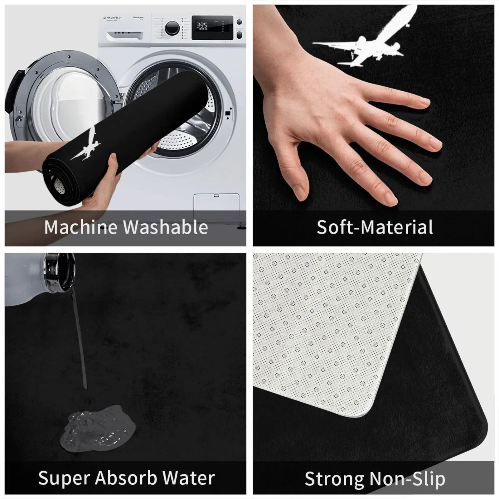 Коврик для авиатора самолета летающего