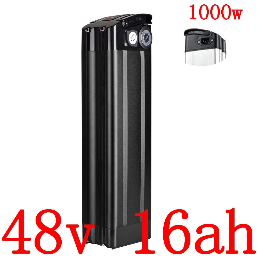 

48V 20AH Lithium Battery 48V 1000W 1500W Electric Bike Battery 48V 10AH 12AH 15AH 18AH 20AH 25AH Ebike Battery Pack+2A Charger