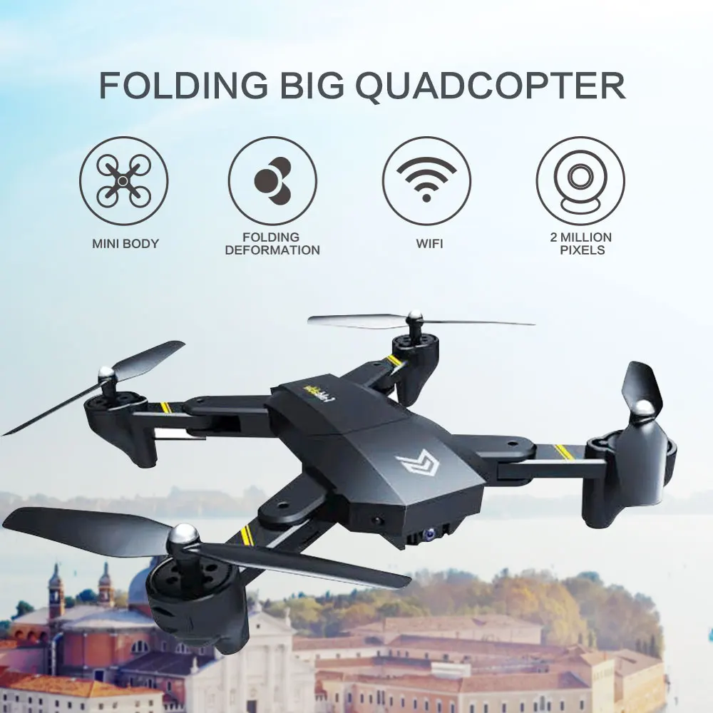 S25 Wi Fi FPV с 720P HD камерой самолет позиционирование складная рука селфи Дрон RC