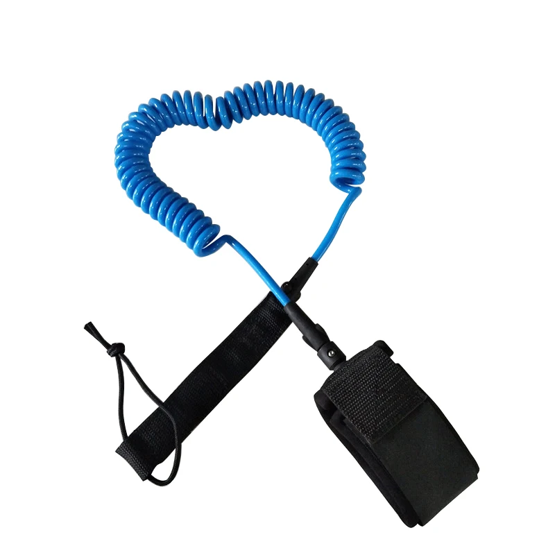 SUP доска для серфинга 6 футов 7 мм спираль Yep. Спираль 5 цветов|coiled leashes|sup coiled leashsurfboard