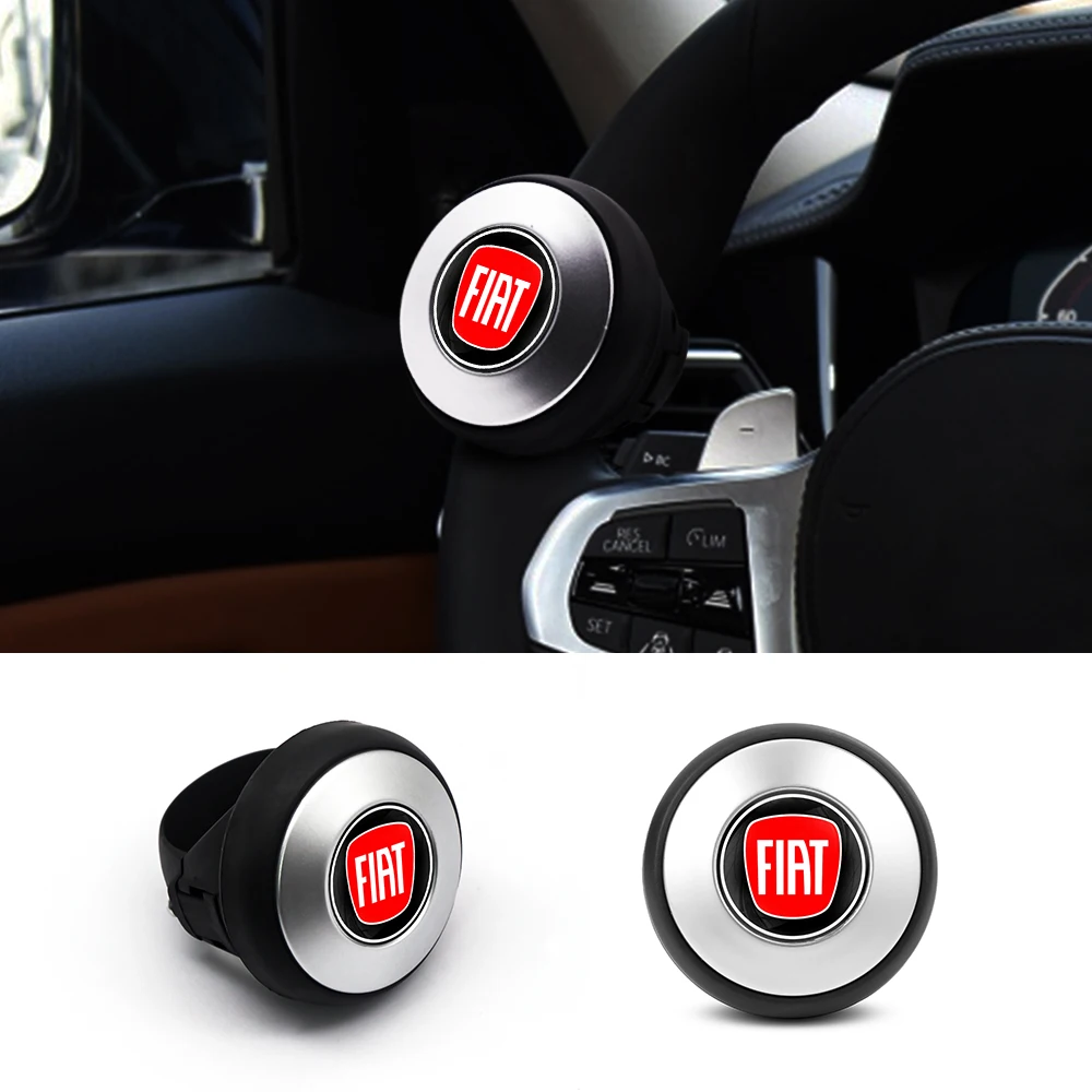 

Fashion Steering Wheel Spinner Knob Driving Artifact Handle Auxiliary Steering Wheel For FIAT 500 Tipo Car Interior Accessories