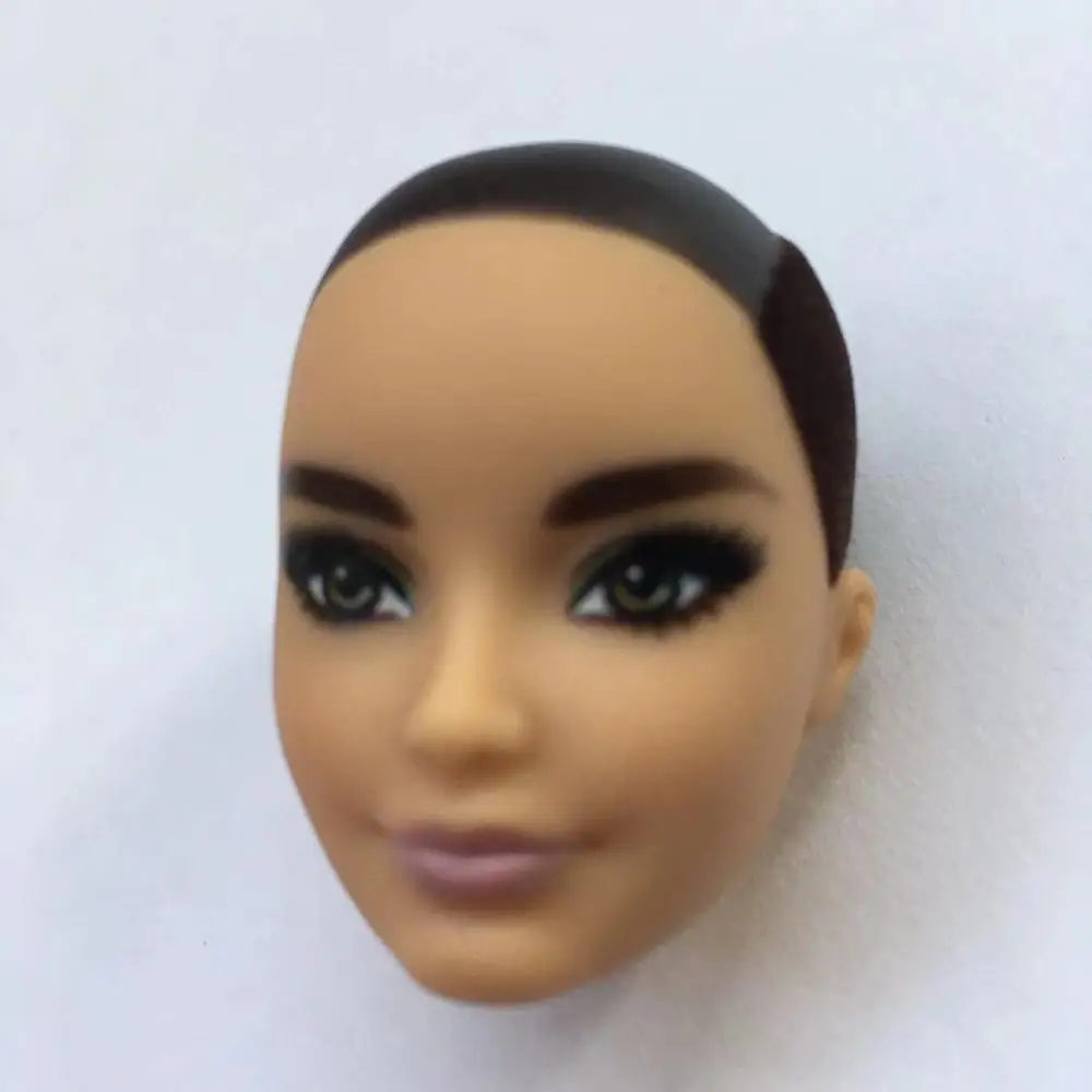 half shaved head Ограниченная Коллекция, голова куклы, серебряные волосы, Корин Азия, лицо, кукла, аксессуары для девочек, сделай сам, повязка, принцесса, игрушка, голова, 1/6, модная Кукла - Цвет: half shaved head