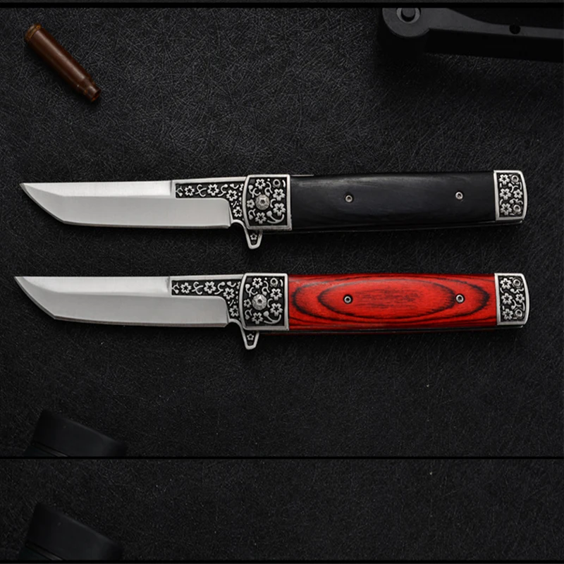 

Folding Knife Camping Tactical Knife Mountaineering Knife Outdoor Folding Knife Titanium Knife Survival Tool Tactical Knife
