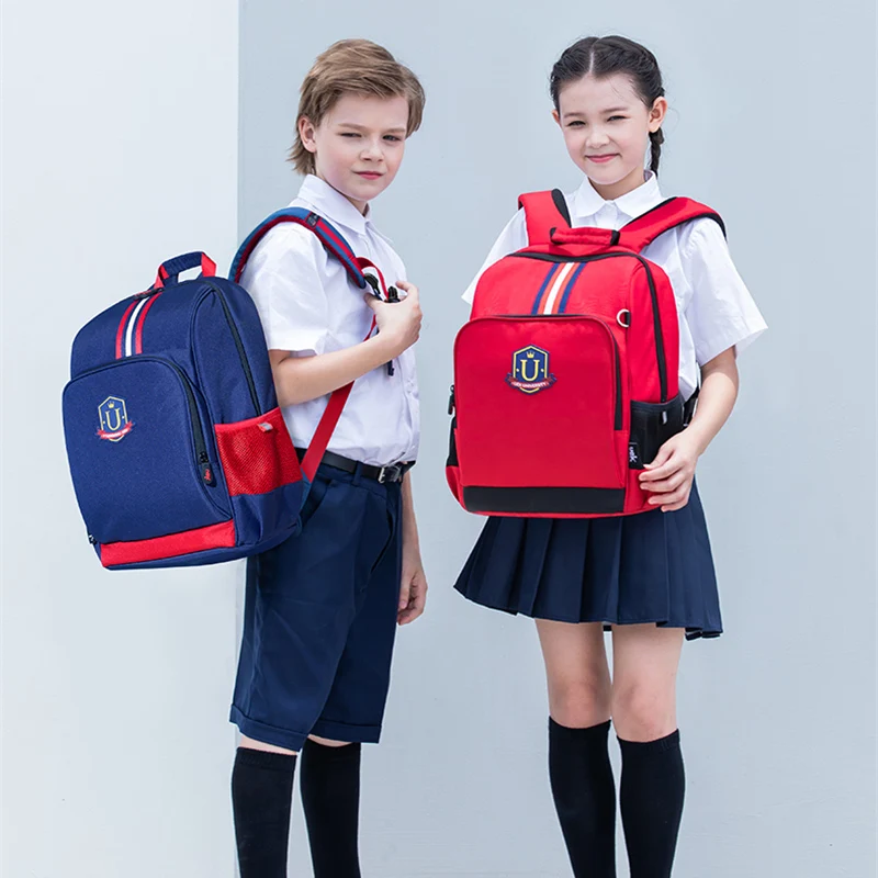 Детская школьная сумка для мальчиков и девочек водонепроницаемый рюкзак с