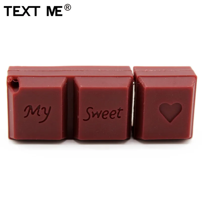 Usb флеш накопитель type ME с рисунком шоколада реальная емкость usb 2 0 4 ГБ 8 16 32 64 флешка