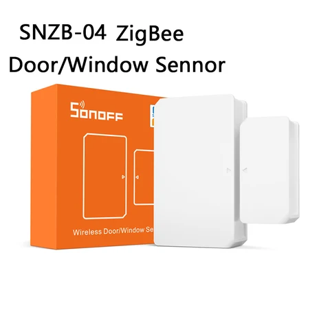 SONOFF Zigbee Kit SNZB 02/03/04 датчик температуры и влажности Датчик движения двери/окна eWeLink умный дом для SONOFF ZBBridge