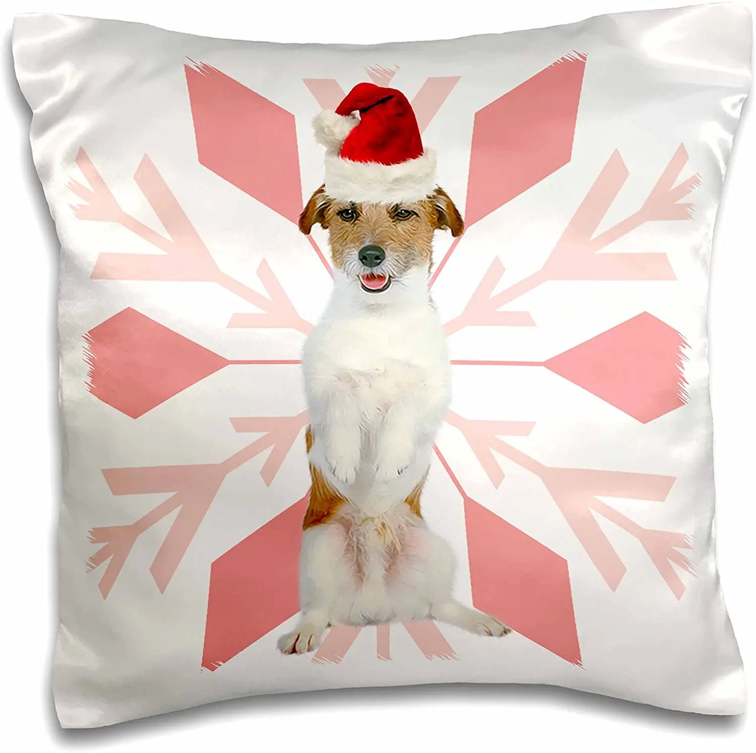 

Coastal Beach Christmas Seashell Blue Santa Hat Pillow Case