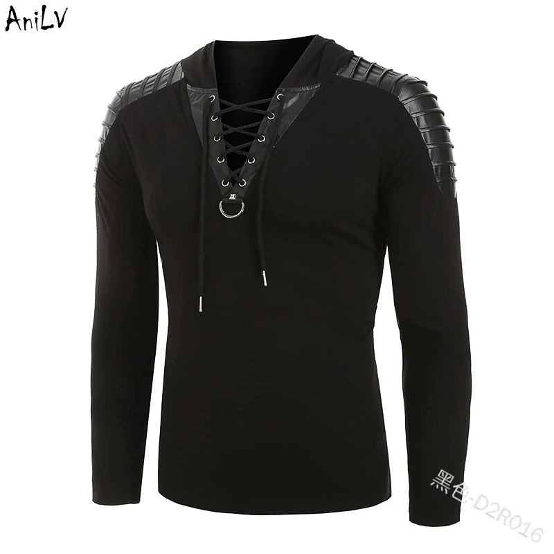 

AniLV эпохи Возрождения, стимпанк, рыцарь, ретро, топ, футболка, костюм, средневековый викингов, воин, сцены, SCA LARP, одежда для косплея