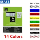 10 штук в упаковке, 14 цветов, 45013 12 мм совместимая лента Dymo D1 этикетка Кассета для Dymo лента этикеток для принтера машинка LabelManger 300 Цвет