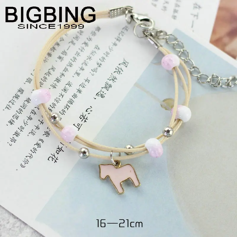 Ювелирные изделия Y004 BIGBING модные керамические бусины 6 цветов браслет высокого