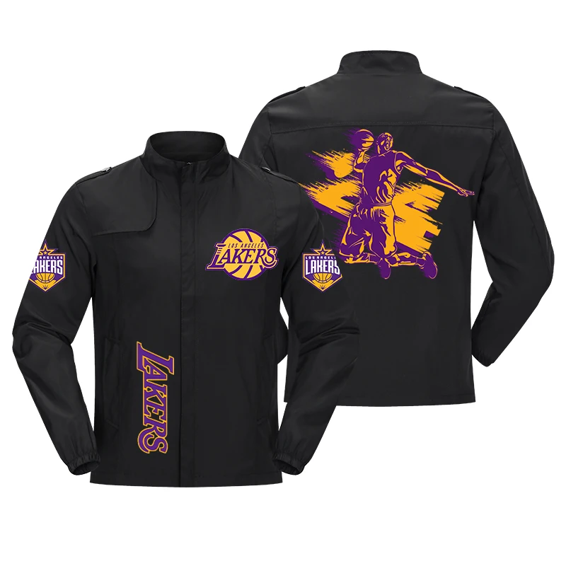 

2021 fashion boutique zipper men's thin jacket with its car print casual outdoor Knight Baseball Jacket