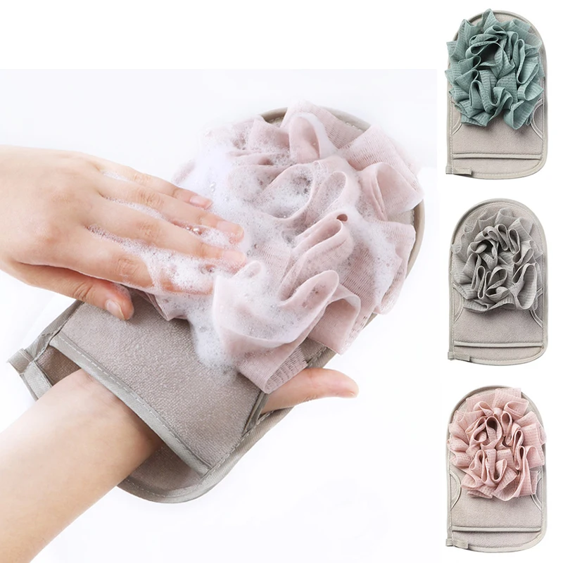 

Bath Gloves,Cleaning Brush,Bathing Tool,Massage Mesh Ball,Double Sides Body Scrubber,Exfoliating Sponge,The Artifact Of Rubbing