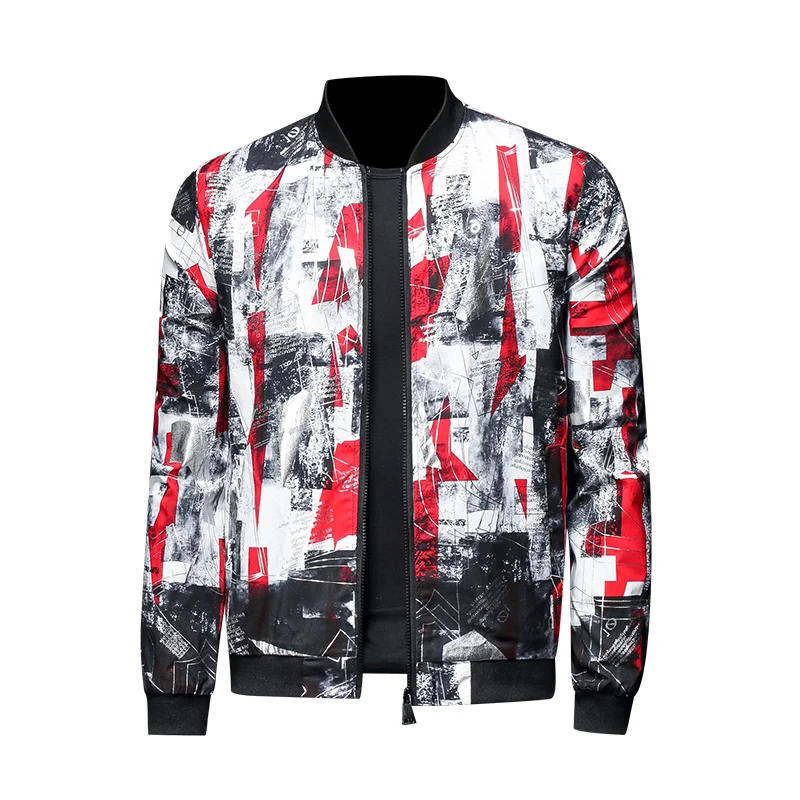 

Braand Bomber 2021 Jacket Men Business Casual Coat Fashion Streetwear Clothes Outerwear Windbreaker High Quality Plus Size M-5XL