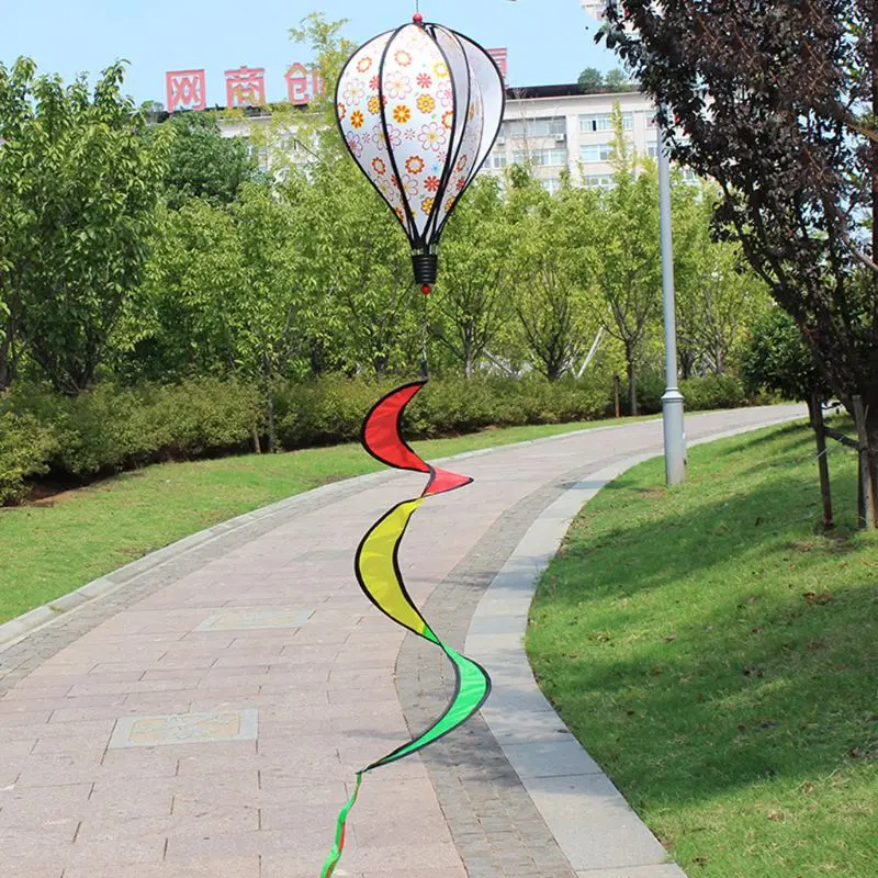 

Hot Air Balloon Toy Windmill Spinner Garden Lawn Yard Ornament Outdoor Party Favor Supplies