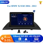 Автомагнитола CarPlay, автомобильный Dvd-медиаплеер на Android с GPS-навигацией, Wi-Fi, 4g, для BMW X3, E83 2004-2012