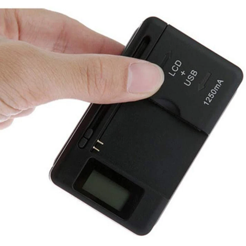 Универсальное мобильное зарядное устройство ЖК-экран индикатора для сотовых