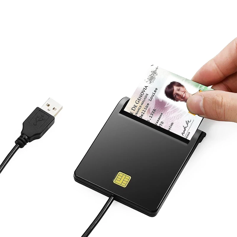 Rocketek USB 2 0 считыватель смарт карт памяти для ID Bank EMV электронный DNIE dni citizen sim cloner