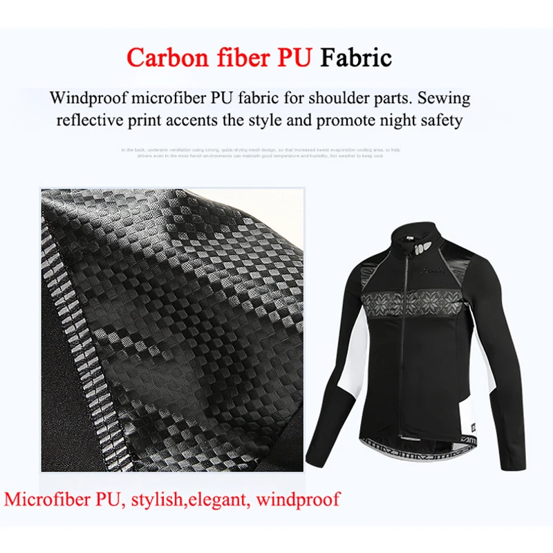 Santic Мужская велосипедная куртка зимняя флисовая ветрозащитная велосипедные