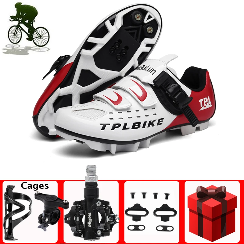 

New MTB Cycling Shoes Men Women Outdoor Sports Ultralight Mountain Bike Sneakers Zapatillas Ciclismo Self-locking Bicycle Shoes