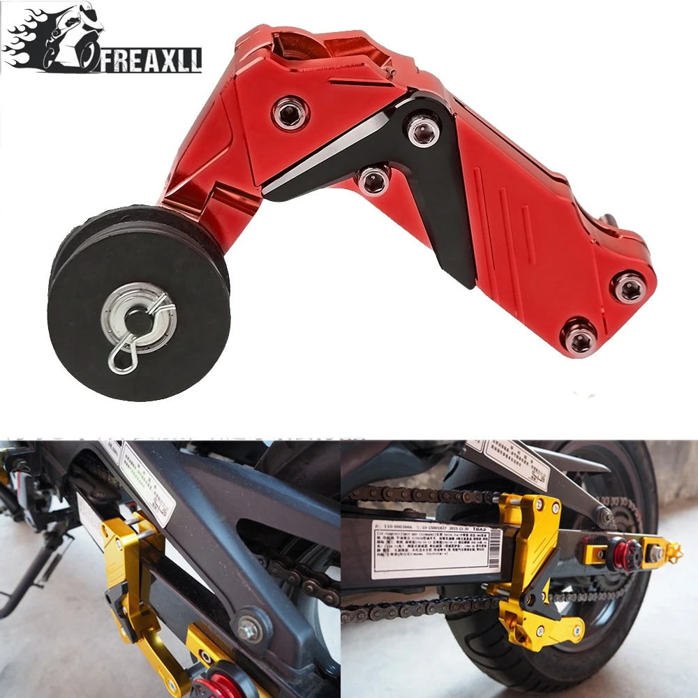 Мотоцикл CNC алюминиевая цепь авто натяжитель для HONDA CR80R CR85R 1998 2007 1999 2000 2001 2002 2003 2004