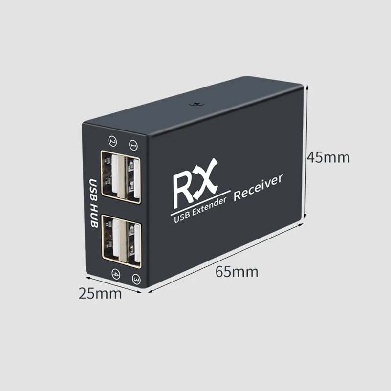 Адаптер-удлинитель USB 120 м 4 порта 2 0 Hub Over Cat 5e/6 Ethernet UTP удлинитель POC RJ45 Lan кабель