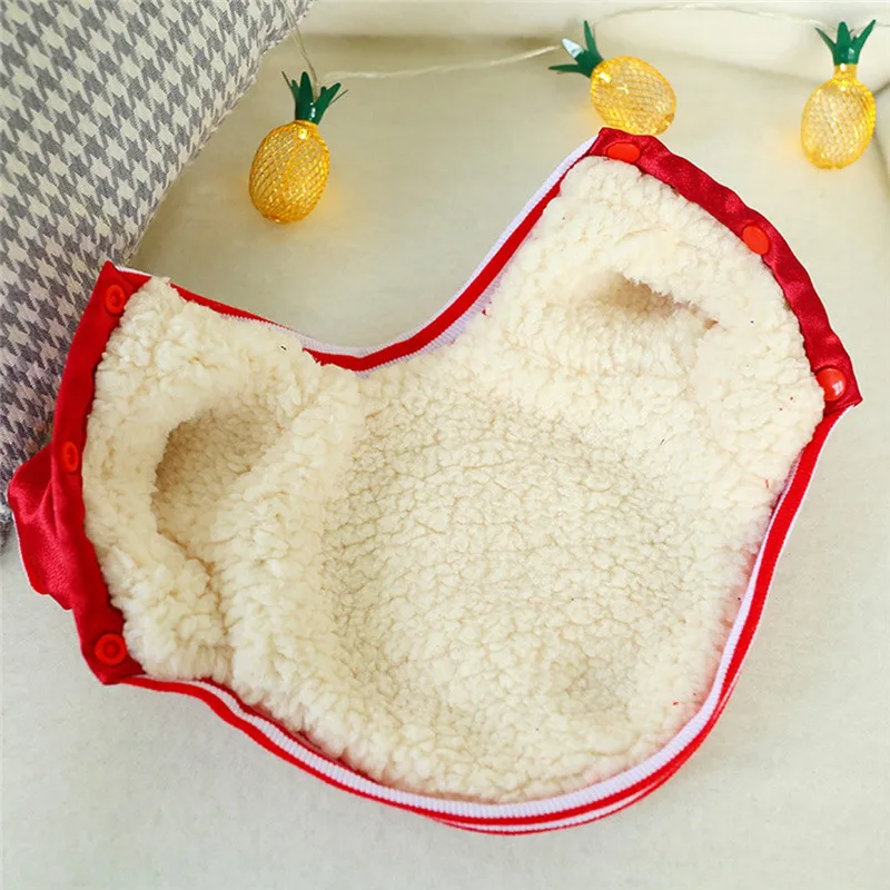 Зимнее пальто для домашних животных Рождественский теплый свитер собак