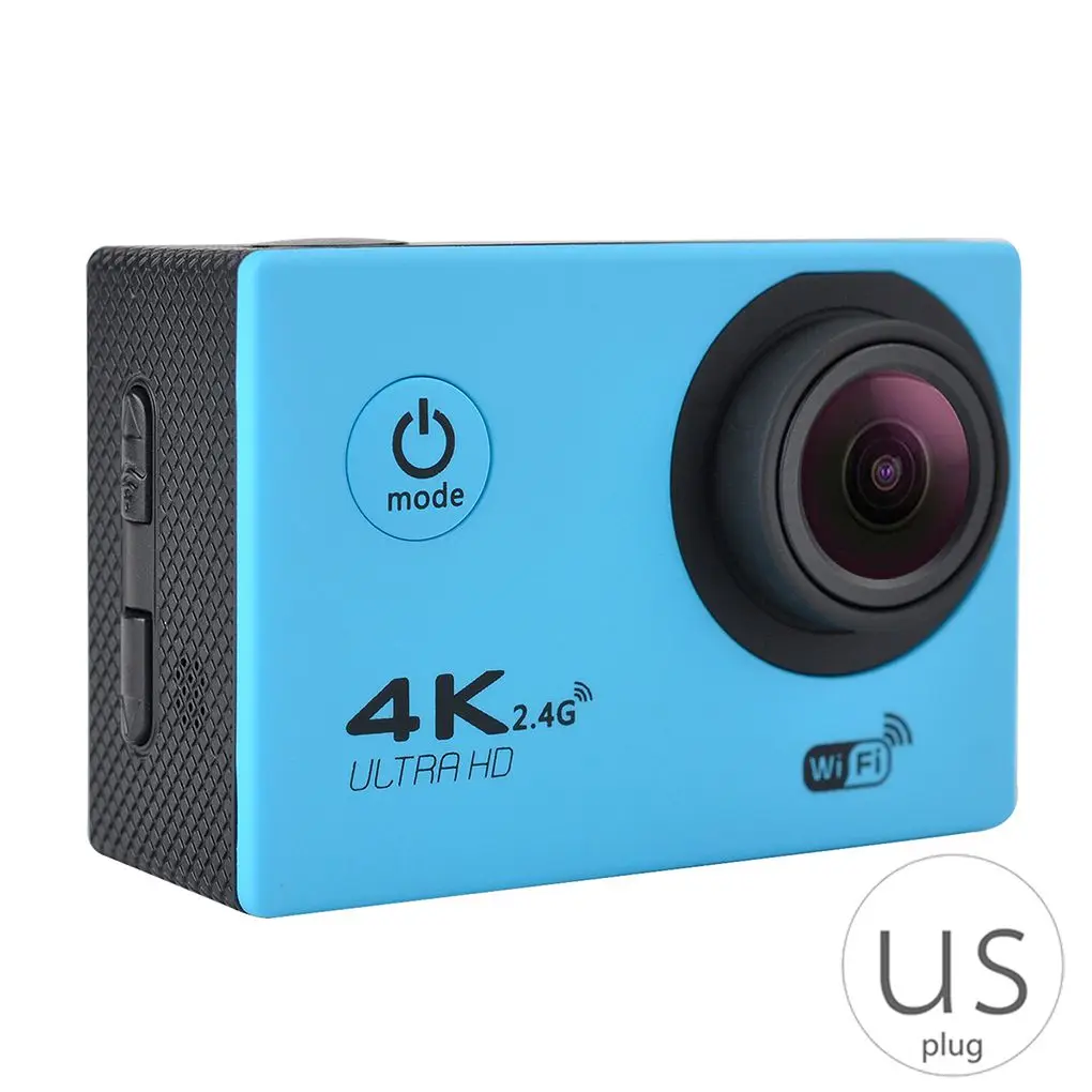 4K Наружная Спортивная экшн-камера 1080P wifi 30m водонепроницаемый 170 градусов широкоугольный объектив 12MP/5MP Экстремальные виды спорта DV Cam видеокамера