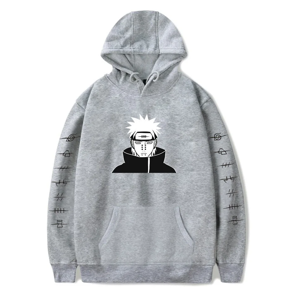 

Anime Naruto Hoodie Ladies Anime Peripheral Casual Fashion Men's and Women's Loose Hooded Sweater Thick Hoodie
