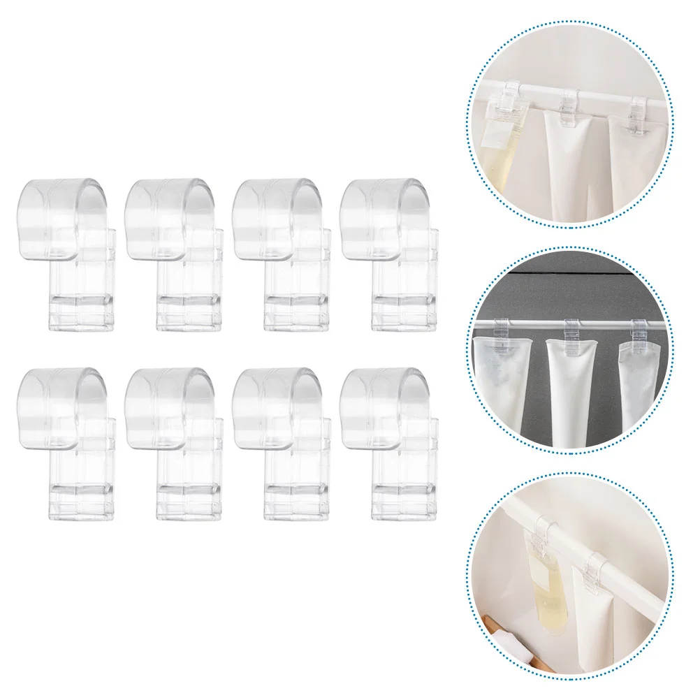 

8pcs Creative Storage Hook Multipurpose Bathroom Hook Home Hanging Rack Hook