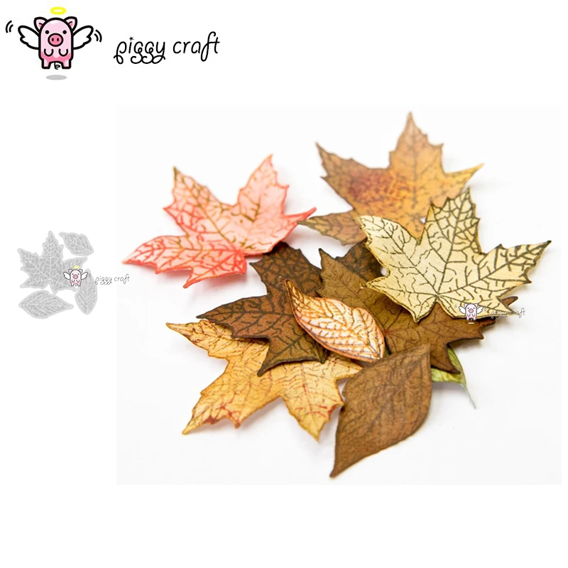 Металлические Вырубные штампы форма для вырезания кленовых листьев украшение