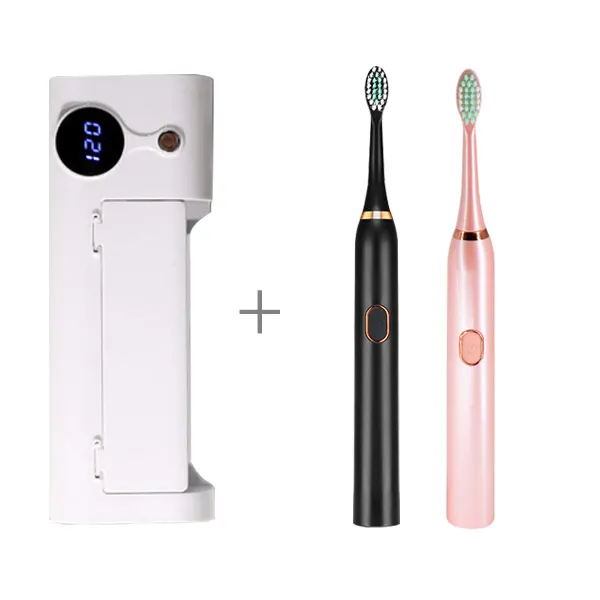 Add Brushing set 2 Xiaomi Youpin JJJ ультрафиолетовая зубная щетка стерилизация дезинфектор подходит для SO WHITE Oclean Dr Bei всех типов зубных щеток es - Цвет: Add Brushing set 2