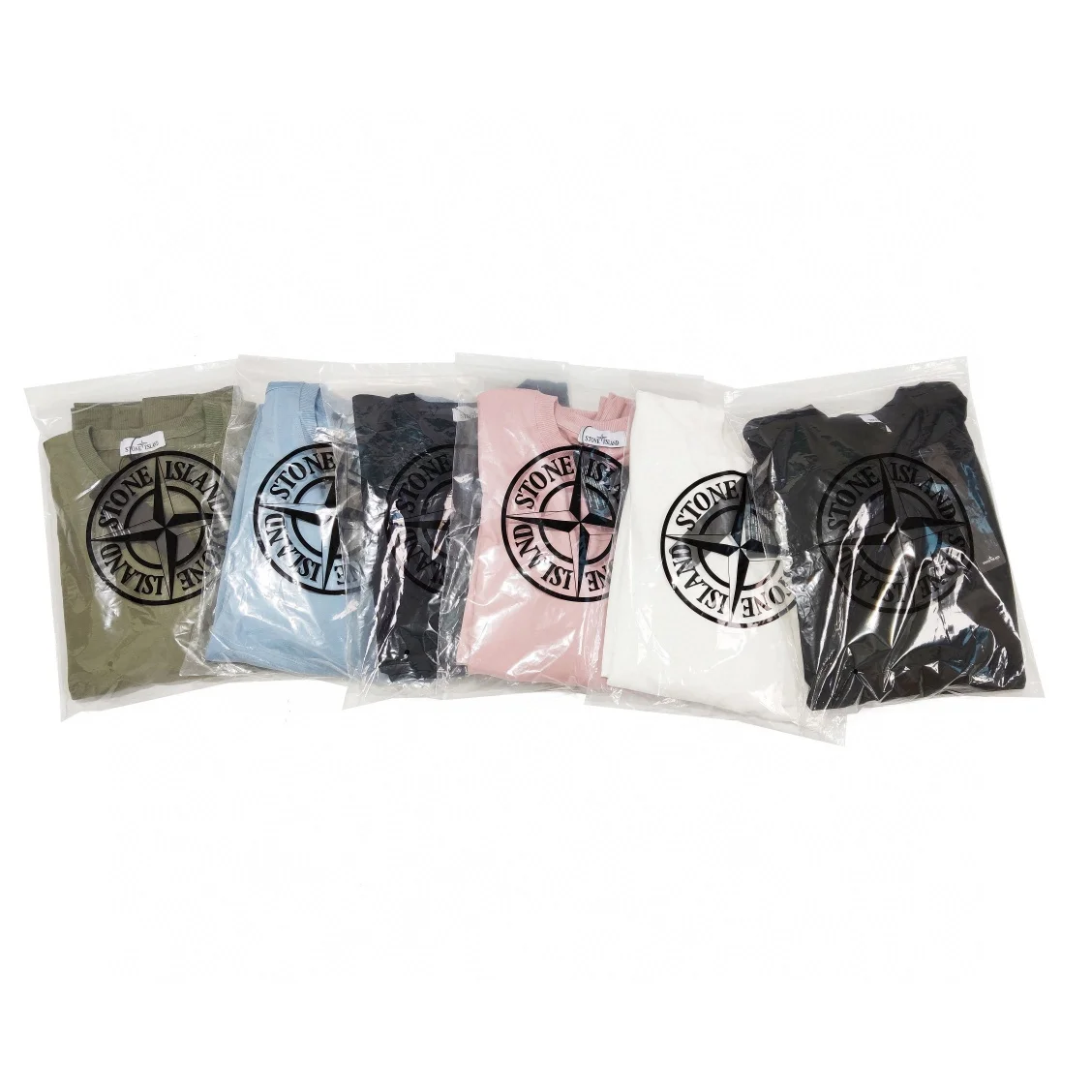 

STONE Island 2021 Springnew base long-sleeved Cotton Sweater Couple style 6 colors | ST100