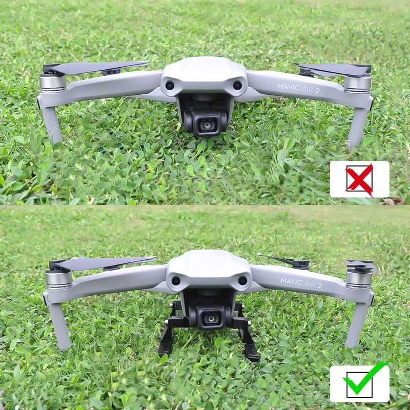 Шасси для дрона Mavic Air 2 защитная Складная шестерня стабилизатор DJI аксессуары |