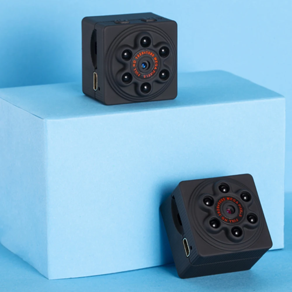 

S1000 Micro DV Camera Outdoor Sports Security HD DVR Monitors Infrared Night Vision 1080P HD Wide Angle Matte Anti Thief Camera