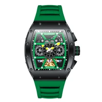 guanqin top brand luxury automatic business mens tourbillon plume design waterproof sapphire mechanical watch relogio masculino