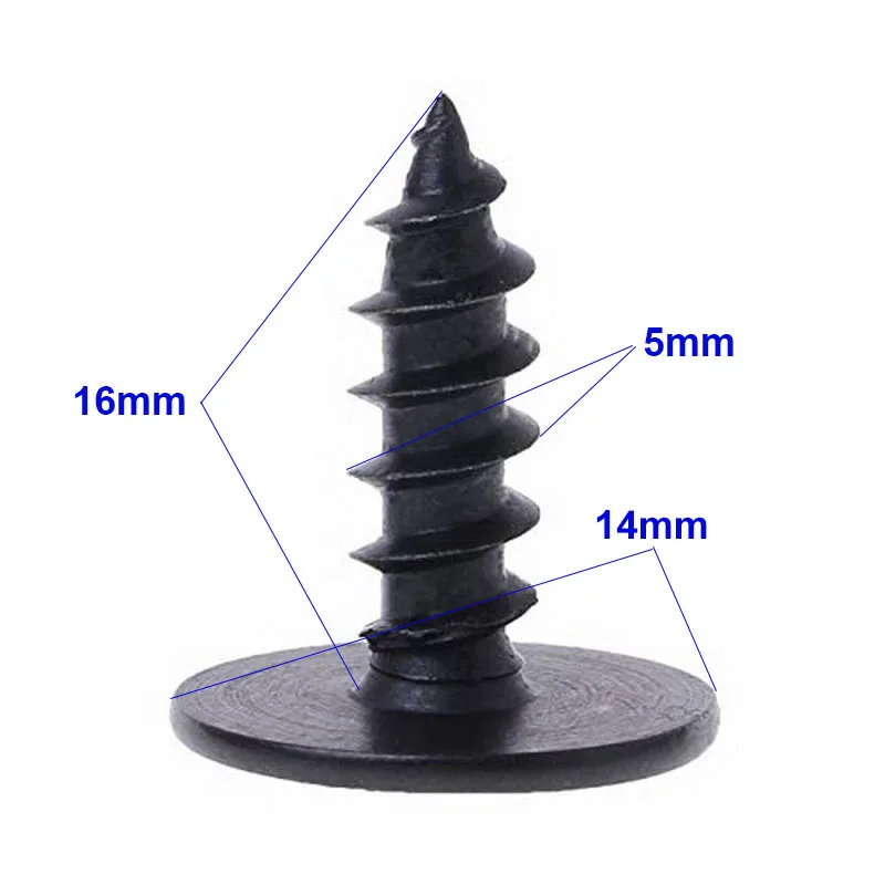 30 шт. 5 мм винт Torx T20 автомобильный двигатель под крышкой брызговик саморезы для Audi