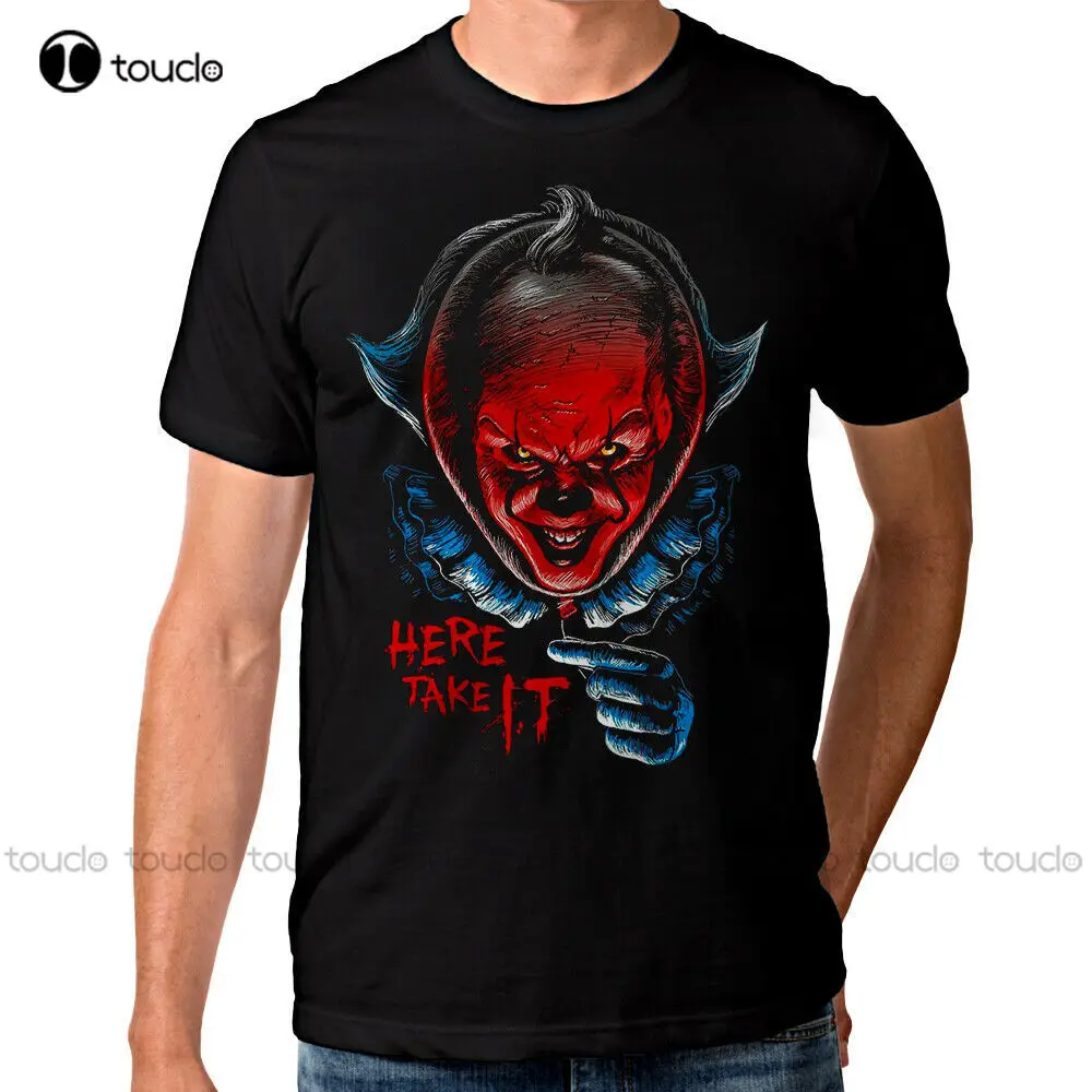 

Pennywise, художественная футболка клоуна It от Stephen King, платье-футболка