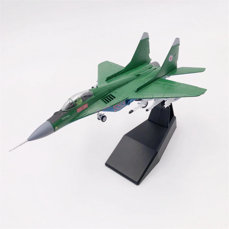 

Diecast 1/100 Scale MIG29 MIG-29A Russia Federation Soviet Union Air Fighter Aircraft Airplane Models Toy Collection Display