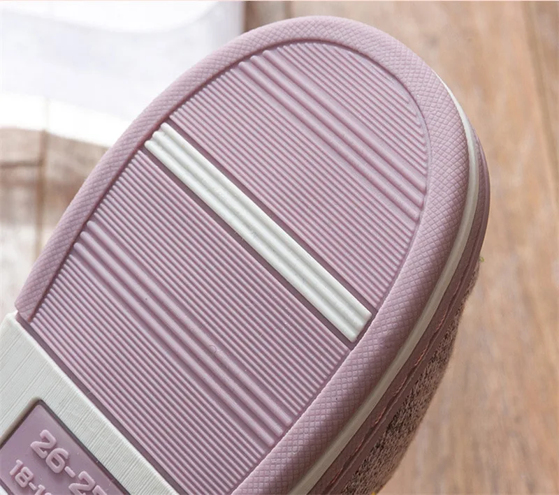 Детские тапочки милые хлопковые домашние с динозавром для мальчиков и девочек 2 10