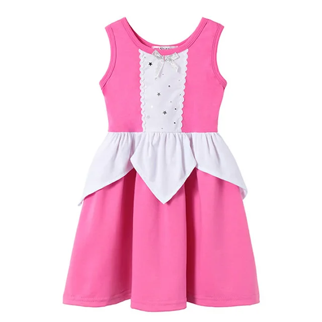 Aurora Dress Игрушки для девочек история 4 древесные платья костюмы "Микки" Необычные Belle наборы Нэнси платье Минни Принцесса Snow Белоснежка Эльза Анна Одежда - Цвет: Aurora Dress