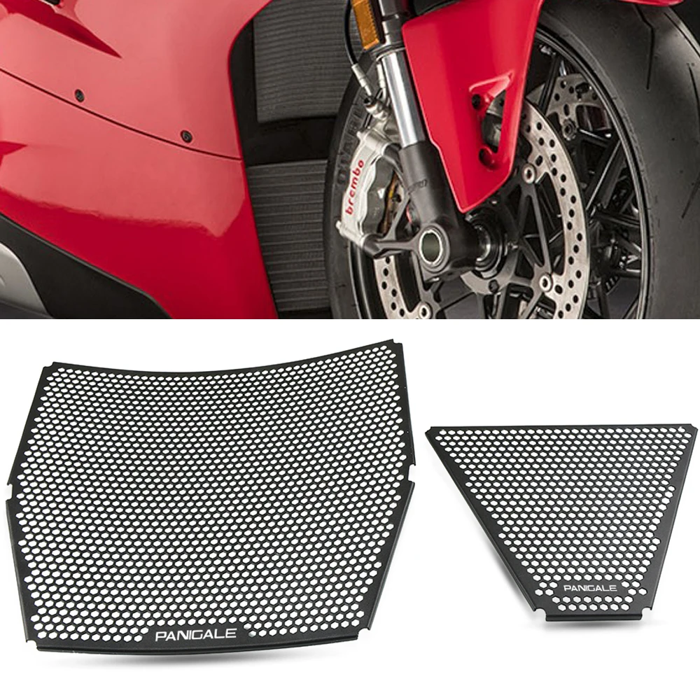 Защита радиатора мотоцикла масляный радиатор для Ducati PanigalE V4 решетка защитная