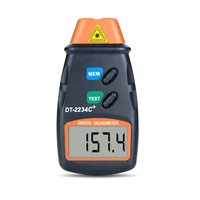 digital tachometer dt 2234c non contact lcd photo tachometer mini rpm tester meter tach range 2 5rpm 99999rpm