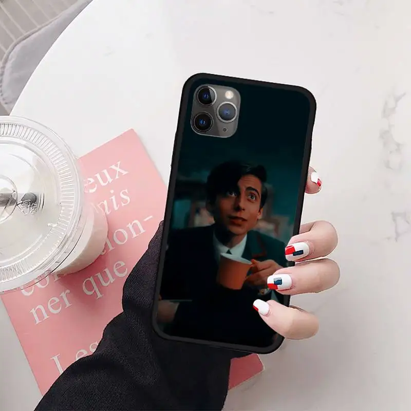

Umbrella Academy Aidan Gallagher Phone Case for iPhone 11 12 mini pro XS MAX 8 7 6 6S Plus X 5S SE 2020 XR