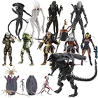 NECA инопланетянин против хищников воин ксеноморф животные кельтский шрам в маске Хищник с насекомым яйцо экшн-фигурка модель игрушки подарок для детей