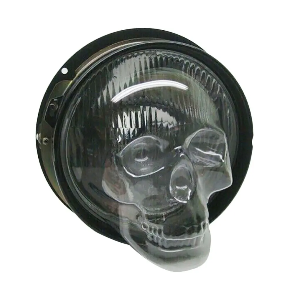 

1 pc Skull Lamp For Halloween Portable Lightweight Decorations High Beam Lampshade Good Appearance
