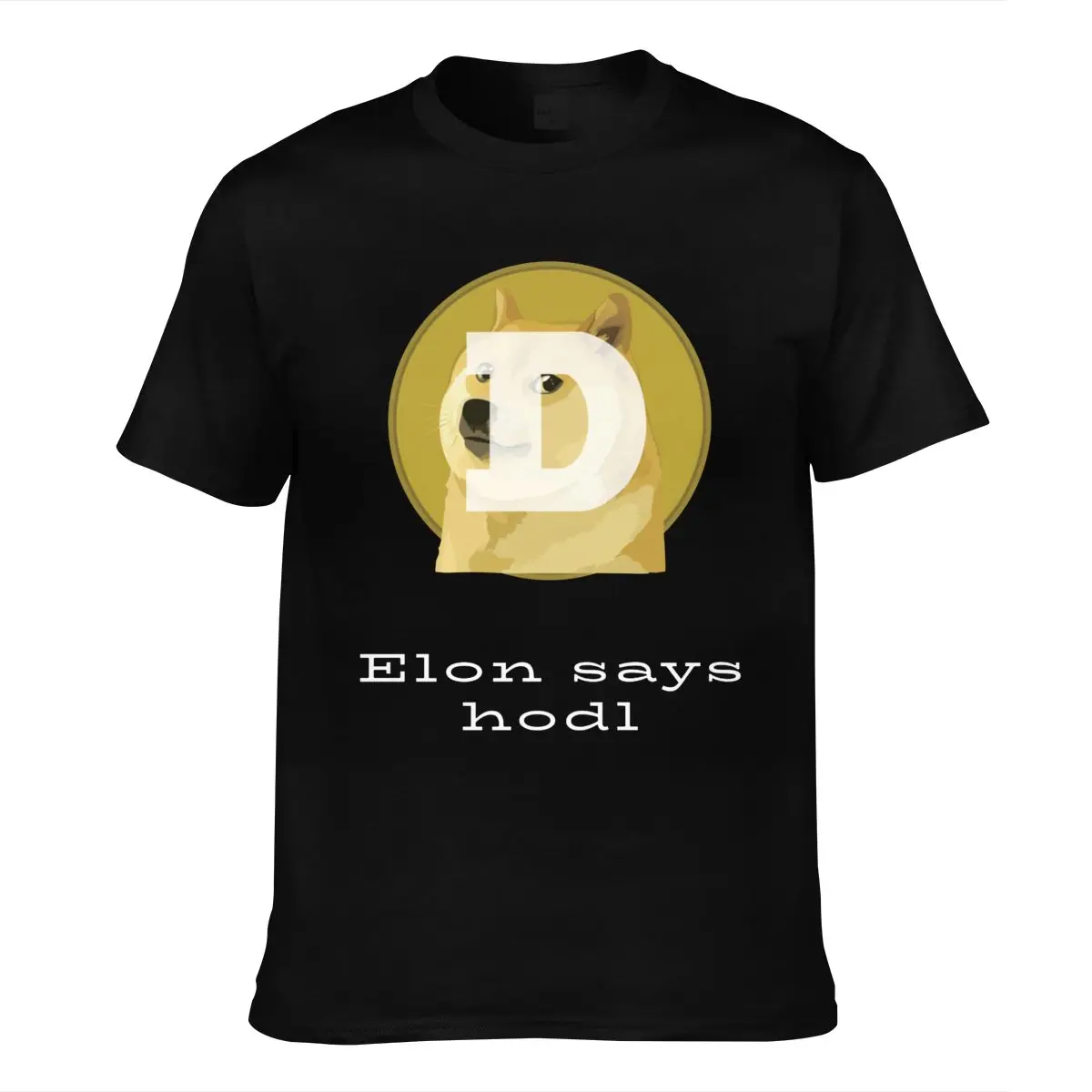 

Bitcoin HODL Dogecoin T Shirt BTC Oversize Fashion T-Shirt Graphic Cotton Tee Shirt Male