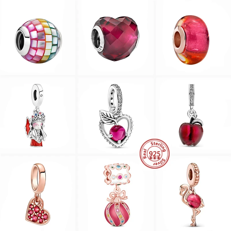 

Браслет Pandora женский из серебра 100% пробы, с бусинами