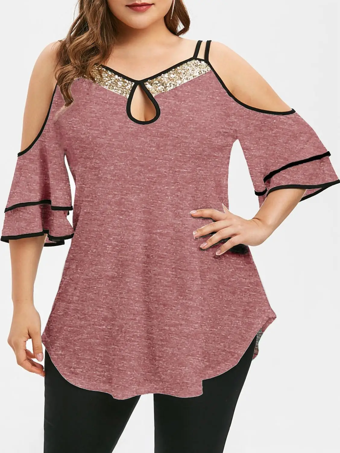 Блузка женская хлопковая с открытыми плечами винтажная Повседневная элегантная