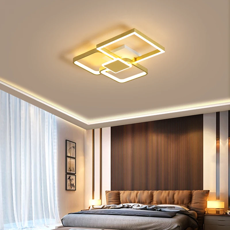 Современные светодиодные потолочные лампы для гостиной спальни светильник